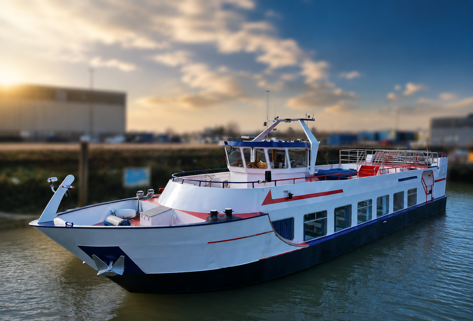 The Lough Ree Tours cruise vessel